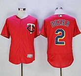 Minnesota Twins #2 Brian Dozier Red 2016 Flexbase Collection Stitched Jersey,baseball caps,new era cap wholesale,wholesale hats